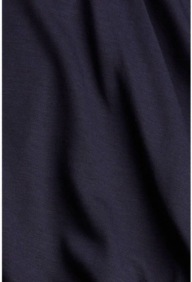 ESPRIT basic T-shirt donkerblauw