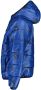 Esprit gewatteerde winterjas met all over print blauw Jongens Polyester Capuchon 92 - Thumbnail 2