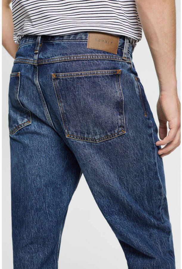 ESPRIT Men Casual straight fit jeans KEYLOOK dark denim