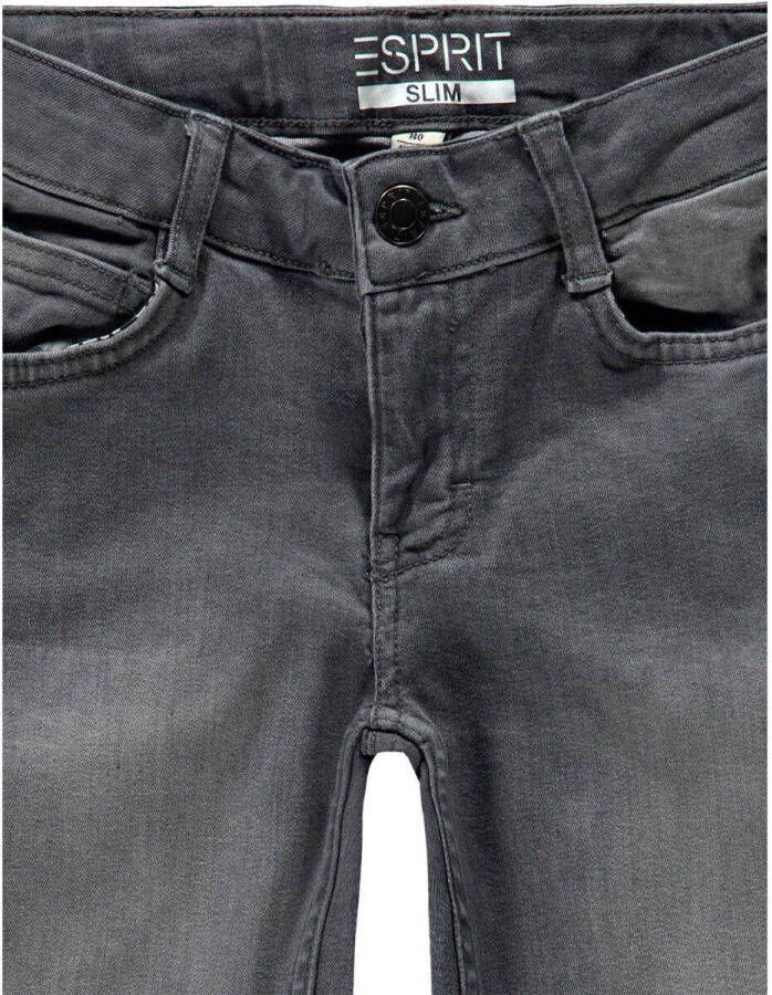 ESPRIT regular fit jeans grey dark wash