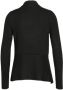 ESPRIT ribgebreid vest van gerecycled polyester zwart - Thumbnail 4