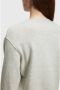 ESPRIT sweater met tekst en borduursels grijs melange - Thumbnail 4
