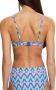 ESPRIT Women Beach voorgevormde beugel bikinitop blauw roze - Thumbnail 3