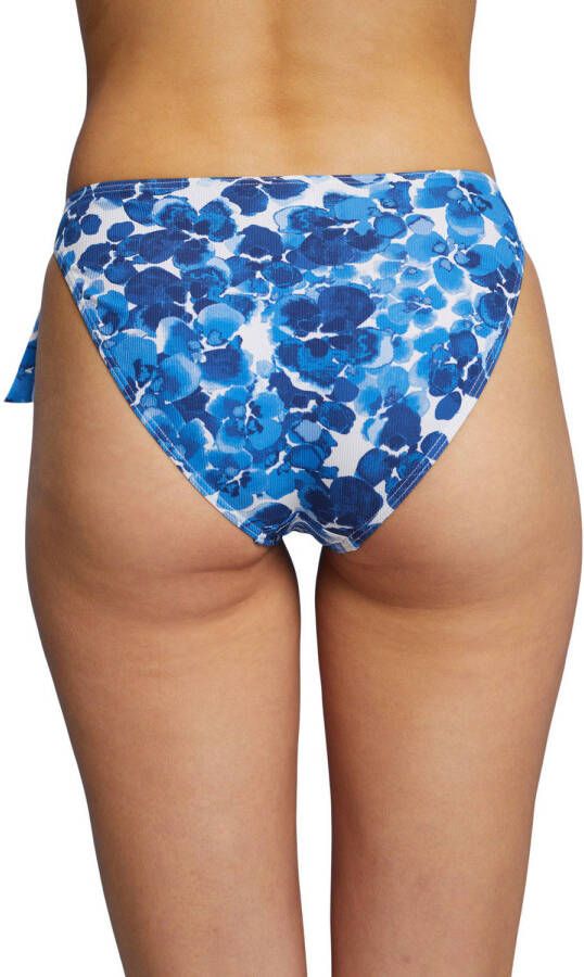 ESPRIT Women Beach bikinibroekje blauw wit