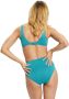 ESPRIT Women Beach high waist bikinibroekje met lurex blauw - Thumbnail 2