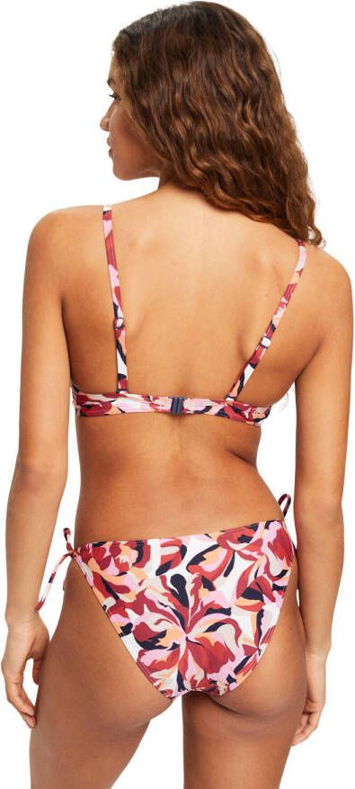 ESPRIT Women Beach voorgevormde beugel bikinitop rood roze blauw