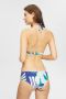 ESPRIT Women Beach voorgevormde halter bikinitop blauw multi - Thumbnail 2