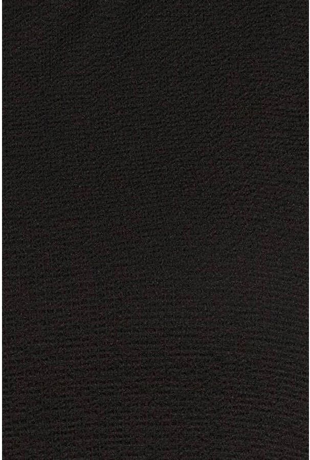 EVOKED VILA blousetop VIDIANAN van gerecycled polyester zwart