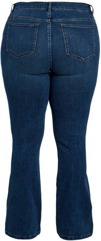EVOKED VILA high waist flared jeans VIFLAIR dark denim