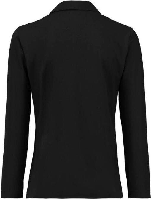 Expresso blouse Xanta van travelstof zwart
