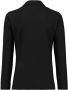 Expresso blouse Xanta van travelstof zwart - Thumbnail 2