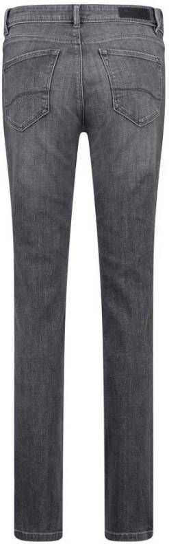 Expresso mid rise straight jeans donkergrijs