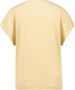 Expresso T-shirt met linnen zand - Thumbnail 2