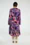 Fabienne Chapot gebloemde maxi jurk Marilene paars roze - Thumbnail 4