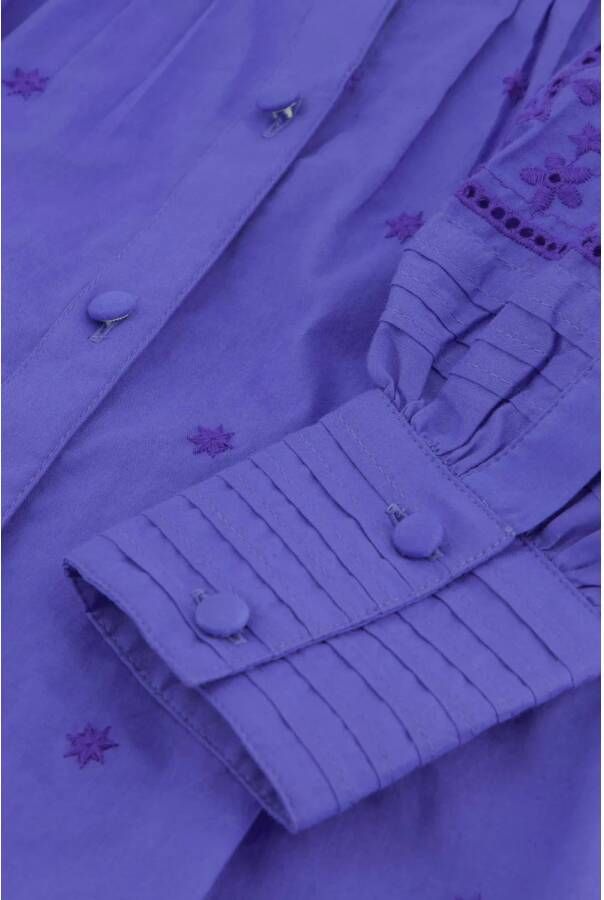 Fabienne Chapot blouse Fionna van biologisch katoen paars