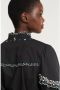 Fabienne Chapot blousejurk Daila met borduursels zwart - Thumbnail 8