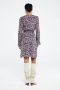 Fabienne Chapot Paarse Mini Jurk Isabella Short Dress 112 - Thumbnail 6