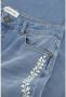 Fabienne Chapot Eva extra flare jeans blue embroidery Blauw Dames - Thumbnail 8