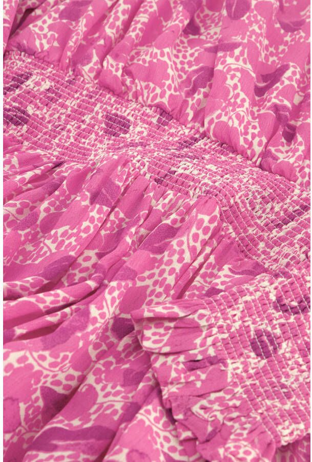 Fabienne Chapot jurk Anjuna met all over print roze