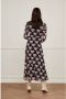 Fabienne Chapot maxi jurk Bella van gerecycled polyester zwart - Thumbnail 3
