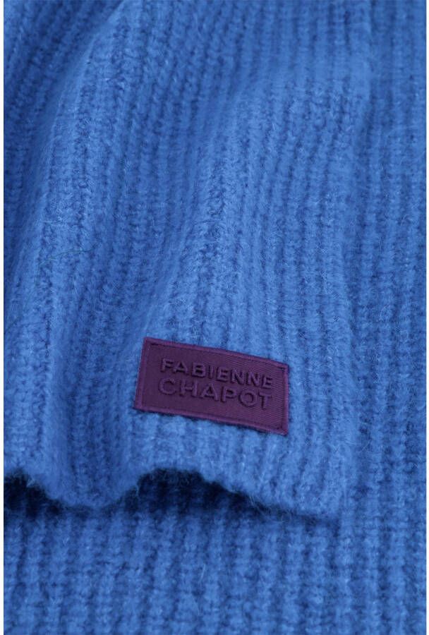 Fabienne Chapot sjaal Catoo kobaltblauw
