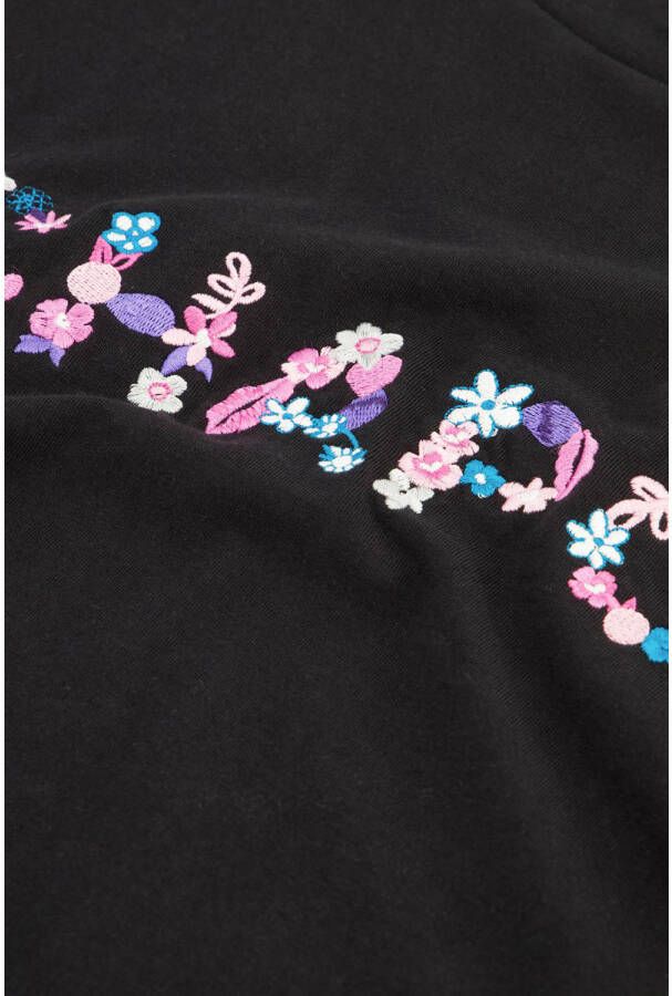 Fabienne Chapot T-shirt Steve Chapot van biologisch katoen zwart