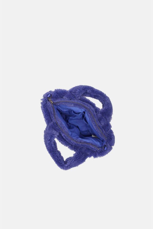 Fabienne Chapot teddy mini shopper Merlin kobaltblauw