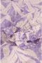 Fabienne Chapot top met bladprint met broderie lila - Thumbnail 2