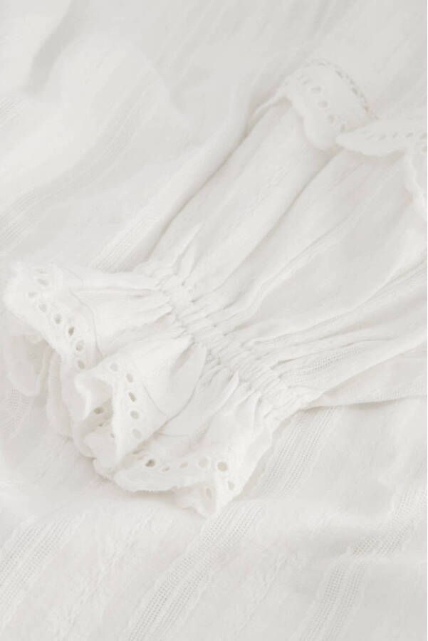 Fabienne Chapot top met borduursels wit