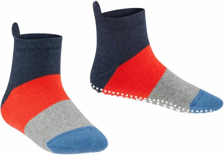 FALKE Colour Block sokken met anti-slip noppen multi