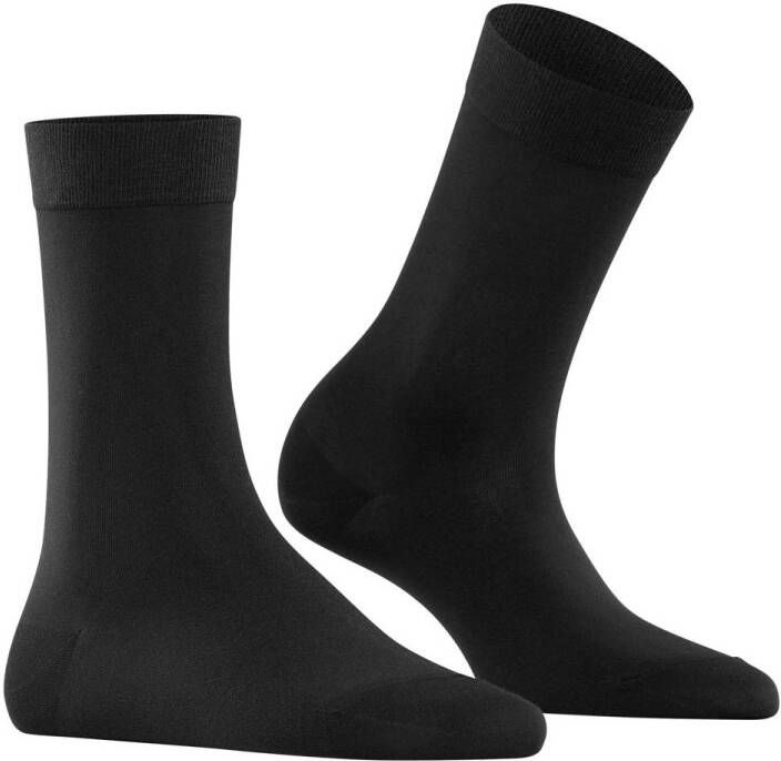 FALKE Cotton Touch sokken zwart