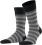 FALKE gestreepte sokken Sensitive Mapped zwart grijs - Thumbnail 3