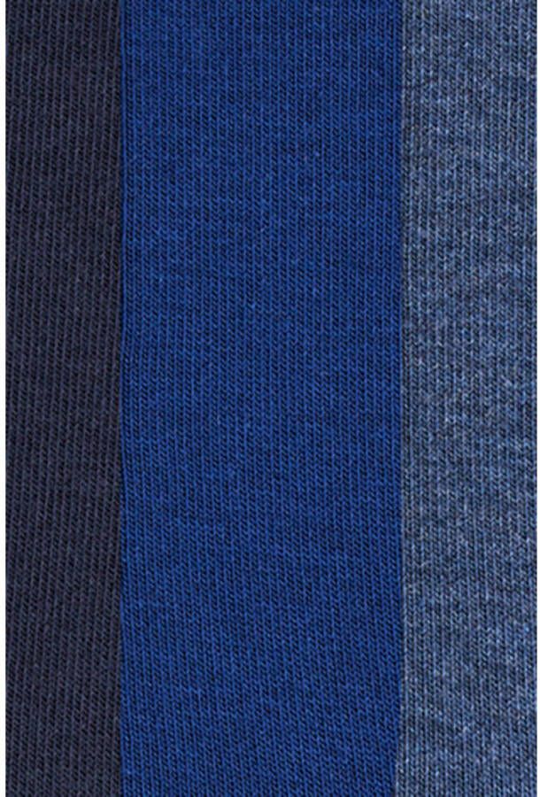 FALKE giftbox Happy sokken set van 3 blauw