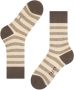 FALKE Sensitive Mapped Line sokken beige olijfgroen - Thumbnail 2