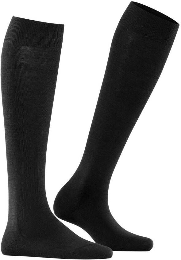 FALKE Softmerino zwart