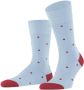 FALKE sokken Dot lichtblauw rood - Thumbnail 2