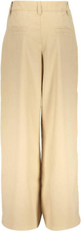 Frankie&Liberty straight fit broek Kendall beige Meisjes Polyester Effen 140 - Foto 2