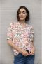 Fransa Blouse met all-over bloemenmotief model 'Merla' - Thumbnail 4