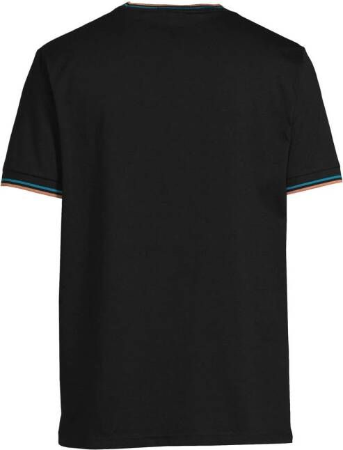 Fred Perry regular fit T-shirt met logo zwart