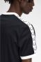 Fred Perry regular fit T-shirt TAPED RINGER T-SHIRT met logo black - Thumbnail 5
