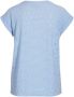 FREE QUENT T-shirt met broderie anglaise model 'Blond' - Thumbnail 2