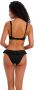 Freya niet-voorgevormde beugel bikinitop Jewel Cove met ruches zwart - Thumbnail 2