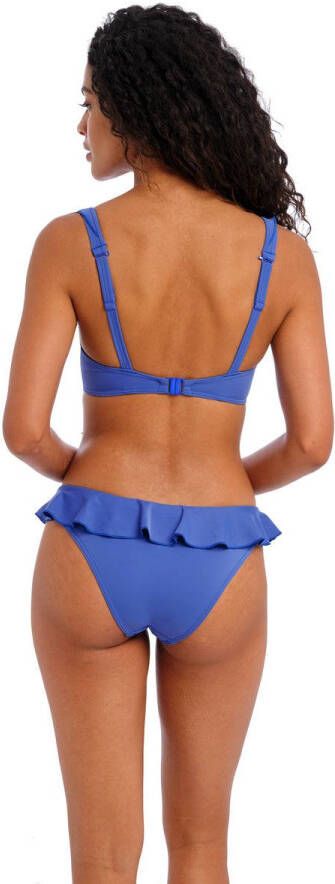 Freya niet-voorgevormde beugel bikinitop Jewel Cove met ruches blauw - Foto 2