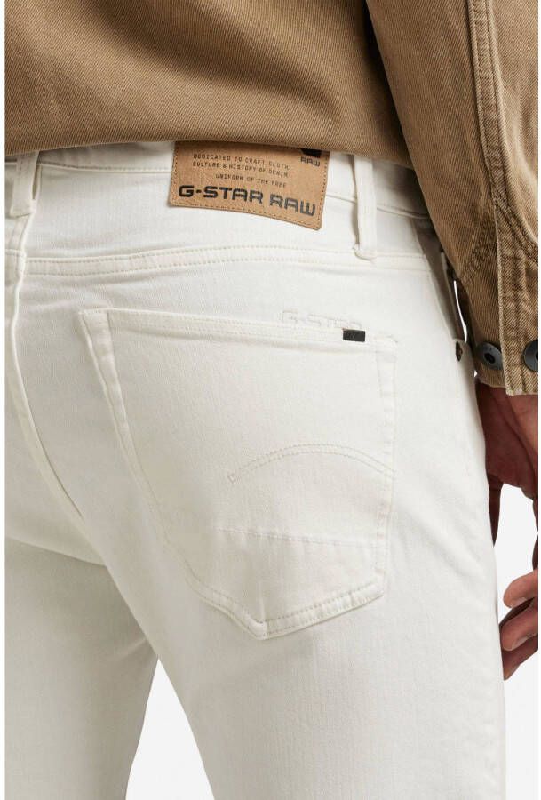 G-Star RAW 3301 slim fit jeans g006 white garment dyed