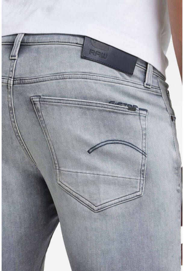 G-Star RAW 3301 slim fit jeans short sun faded glacier grey