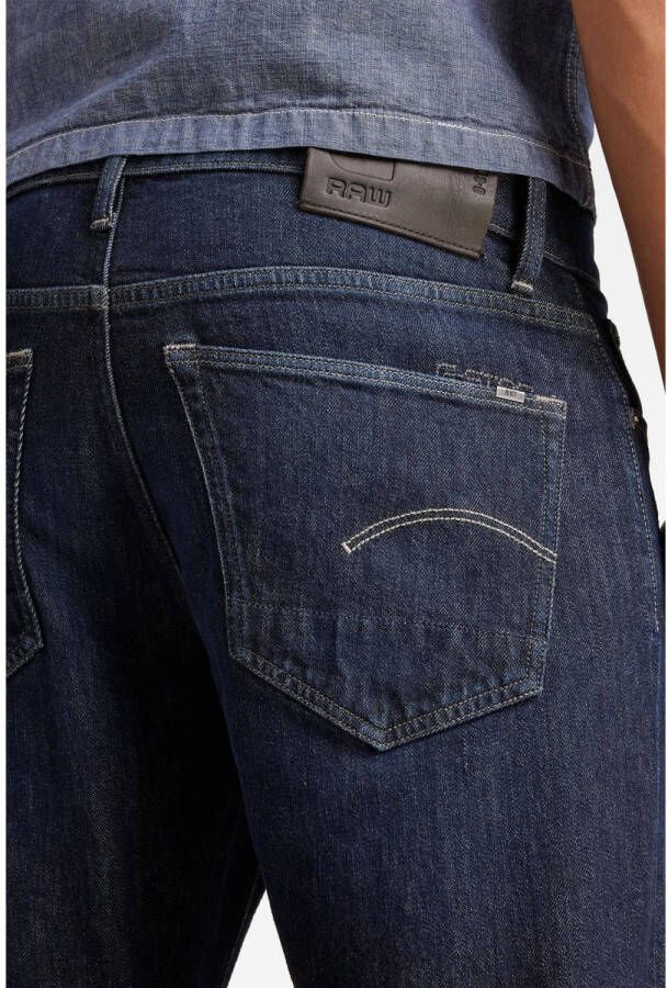 G-Star RAW 3301 slim fit jeans worn in deep marine