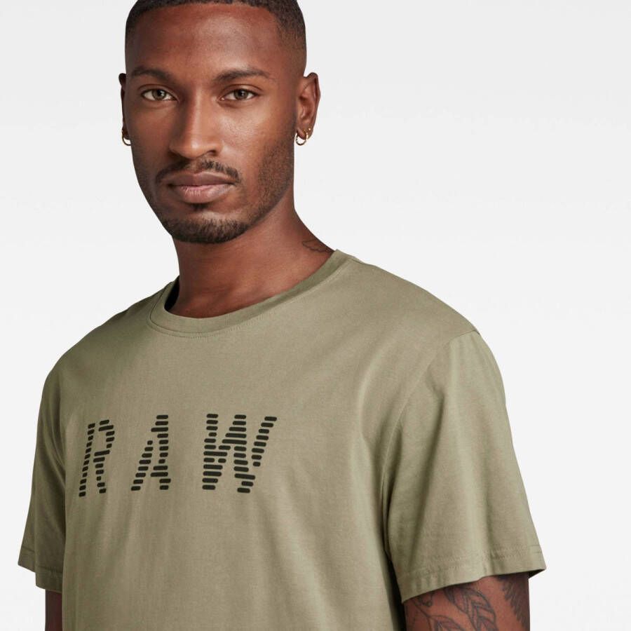 G-Star RAW regular fit T-shirt van biologisch katoen shamrock