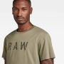 G-Star RAW regular fit T-shirt van biologisch katoen shamrock - Thumbnail 4
