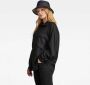 G-Star RAW Blouse Loose Pocket Zwart Dames - Thumbnail 2