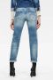 Lichtblauwe G Star Raw Mom Jeans C052 Elto Pure Stretch Denim - Thumbnail 10